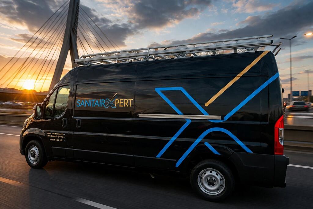 Loodgieter aan het werk in Antwerpen
